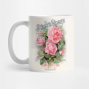 Scott's Roses, Seed Catalogue Mug